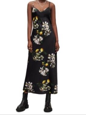 Allsaints Bryony Eugenia Midi Dress